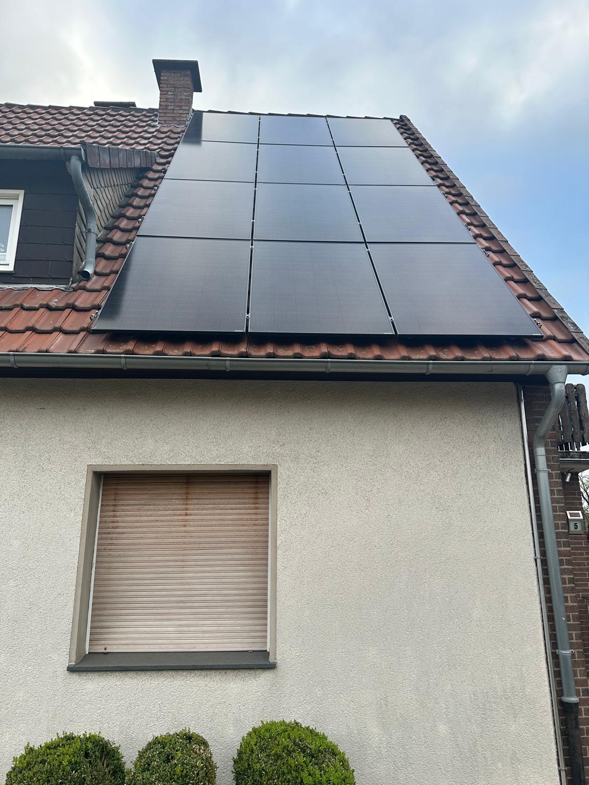 Zweites Photovoltaik Referenzprojekt in Büren